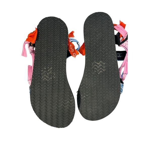 Arizona Love Sandals Trekky Blue Bandanna Sport Sandals size 10 US 40 EU - Picture 6 of 7